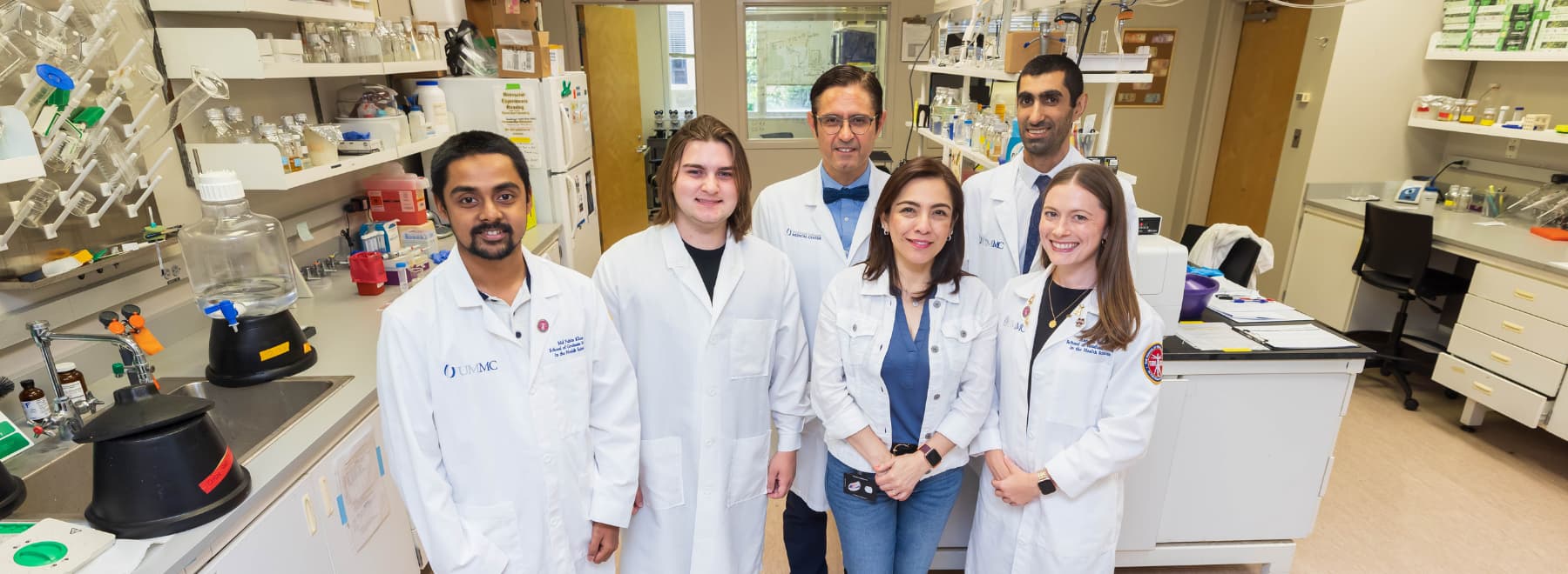 Molecular Center of Health and Disease lab led by Dr. Jorge Vidal